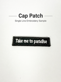 Customised Cap Patches