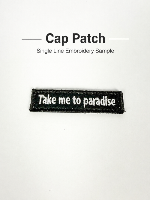 Customised Cap Patches