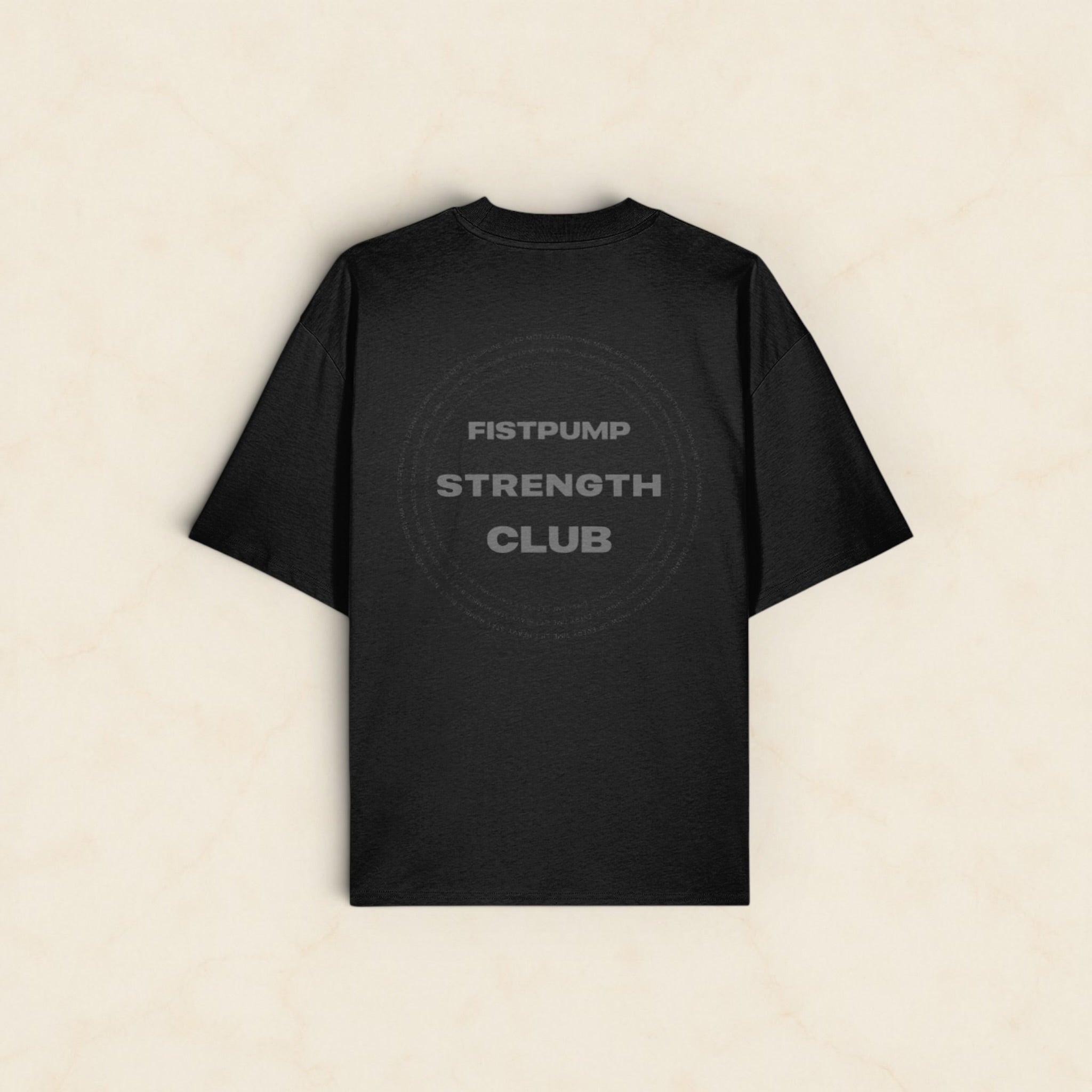 OVERSIZED Tee - FISTPUMP Strength Club