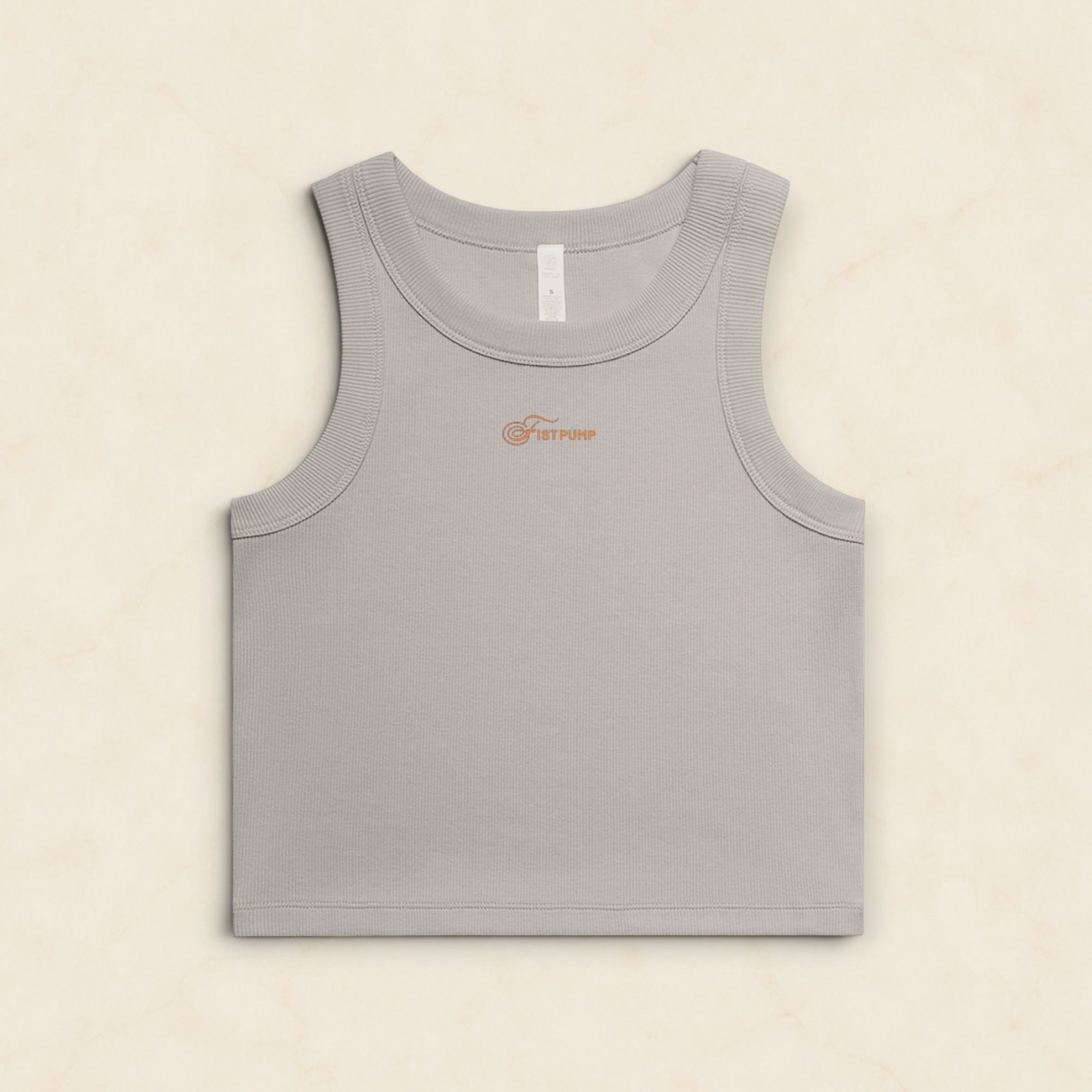 Organic Rib Crop Tank