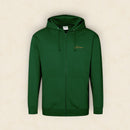 Zipped Hoodie - Gold Logo