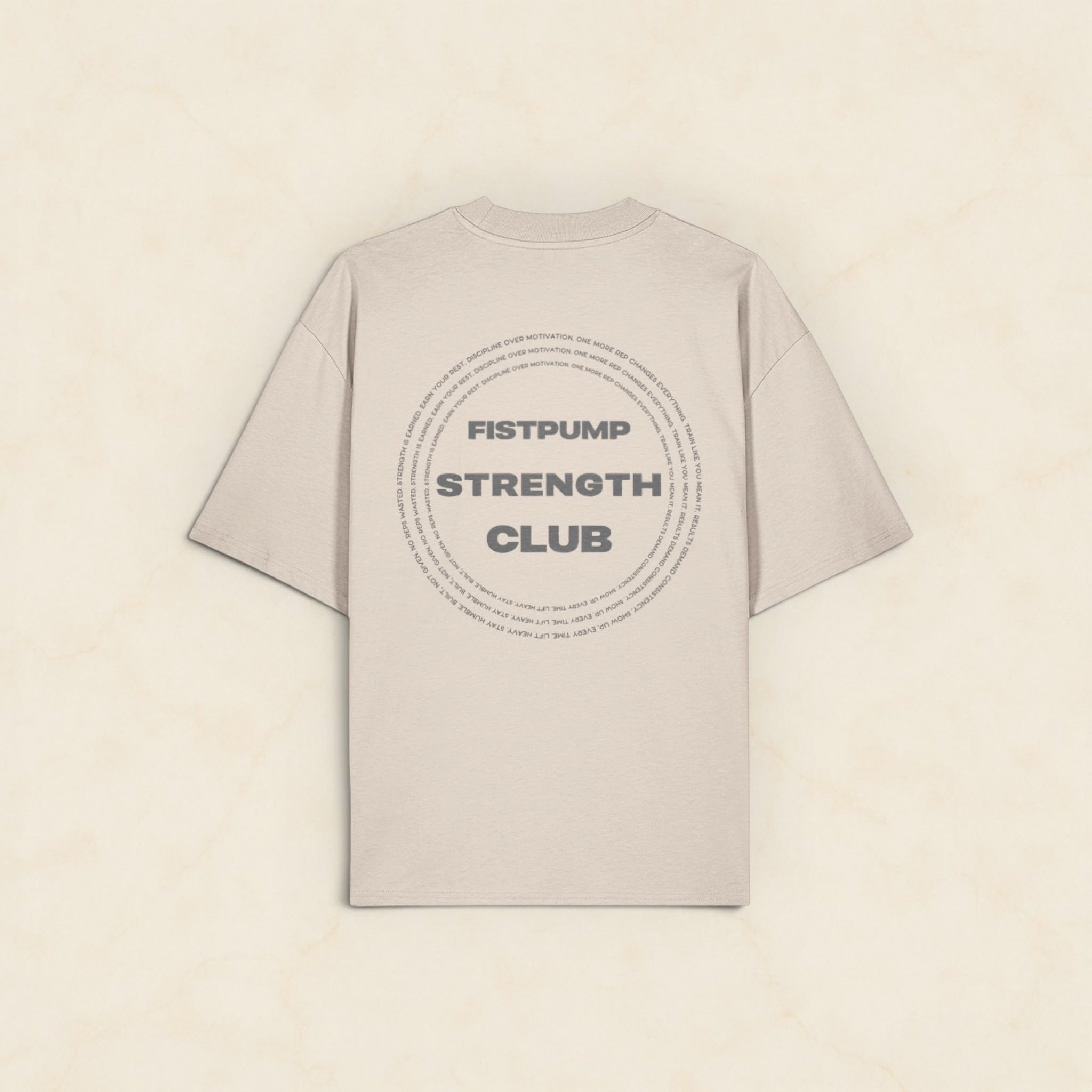 OVERSIZED Tee - FISTPUMP Strength Club