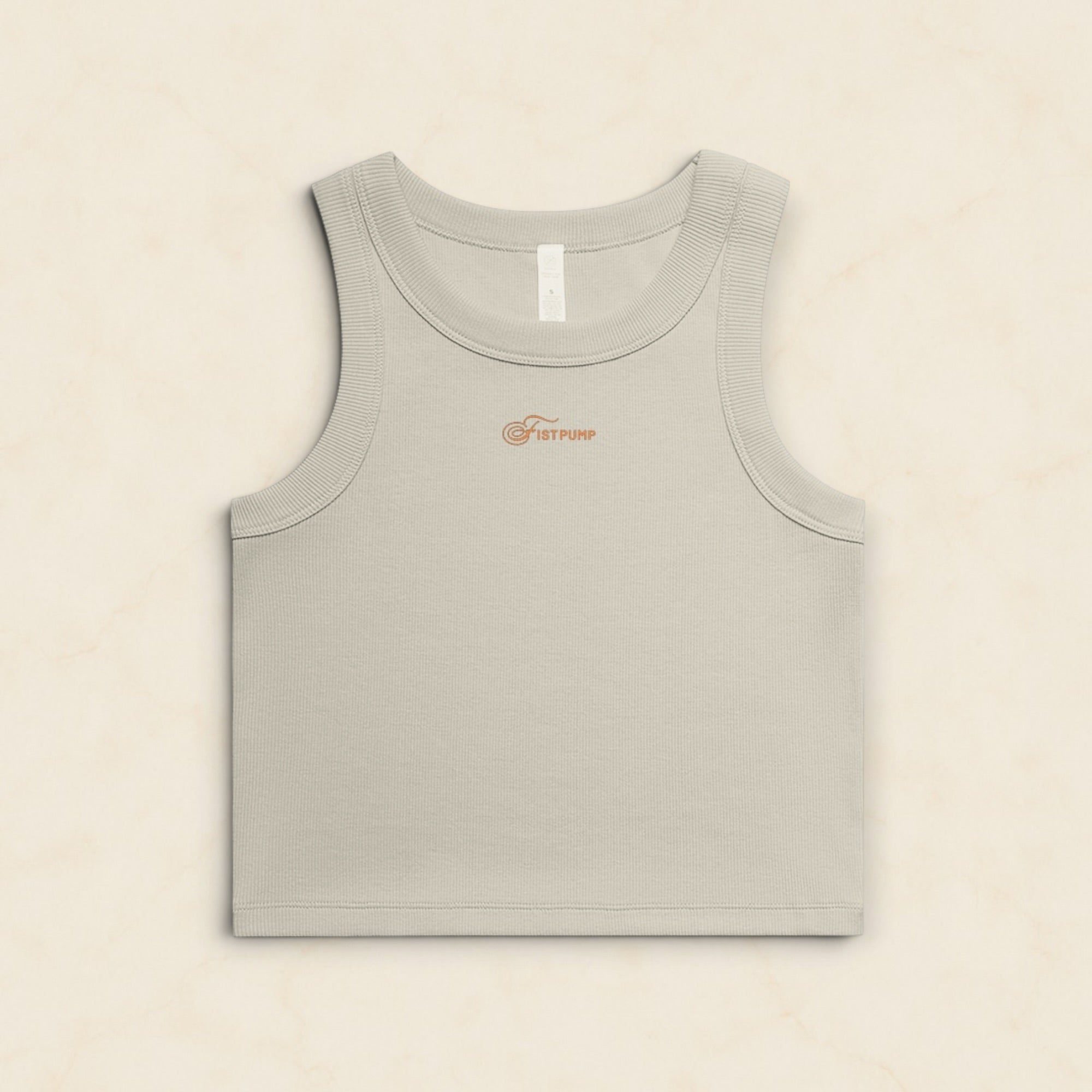 Organic Rib Crop Tank