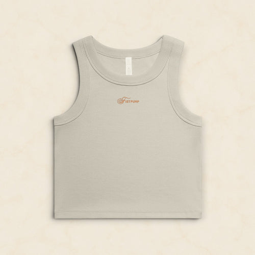 Organic Rib Crop Tank