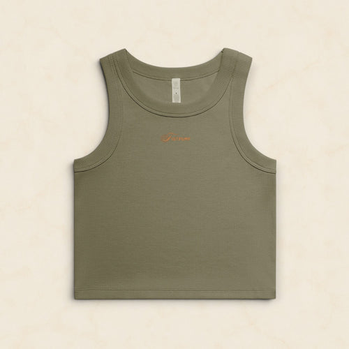 Organic Rib Crop Tank