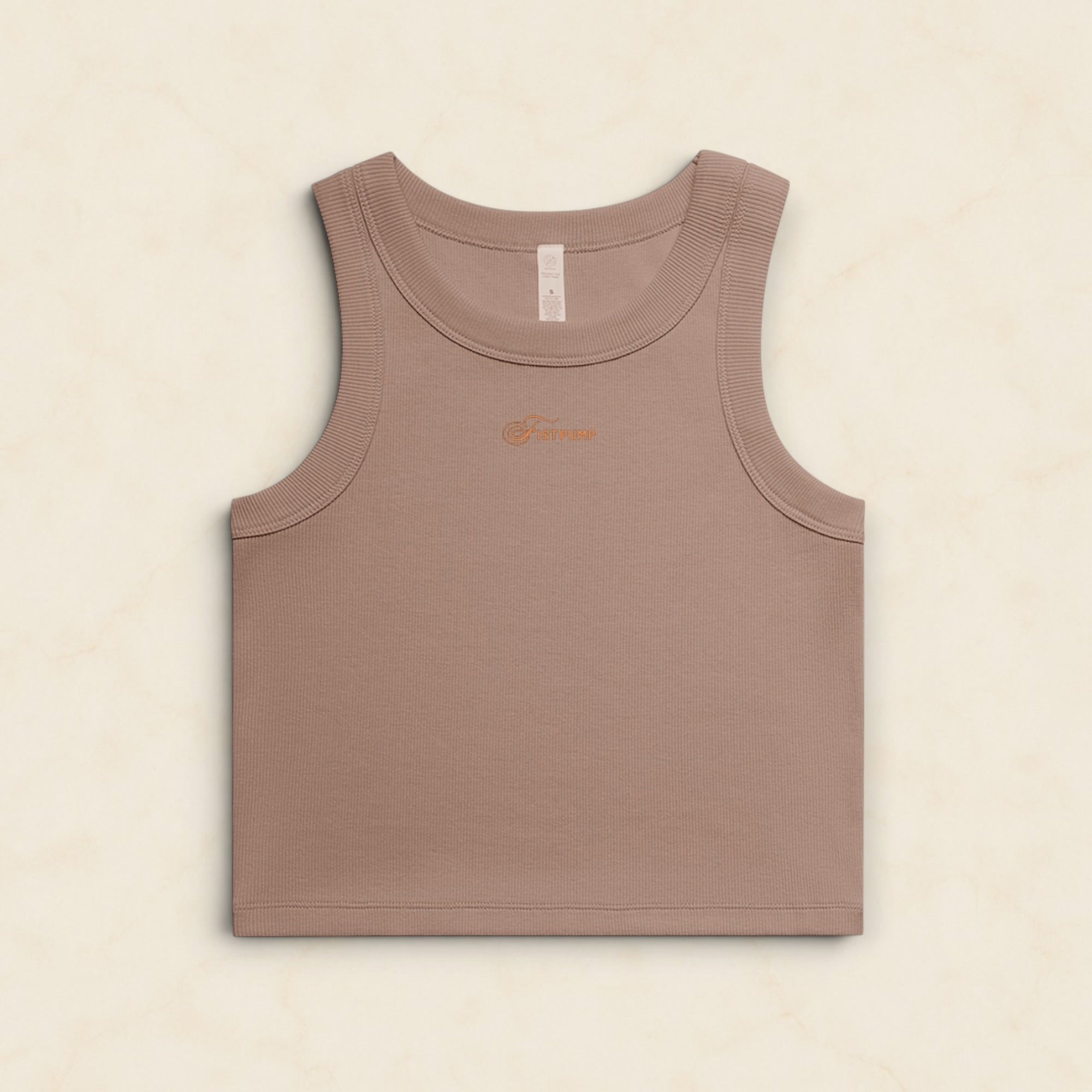 Organic Rib Crop Tank