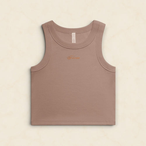 Organic Rib Crop Tank