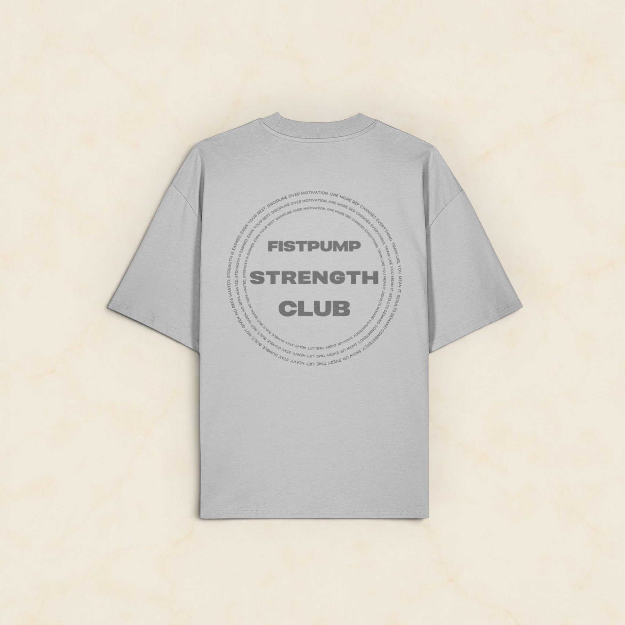 OVERSIZED Tee - FISTPUMP Strength Club