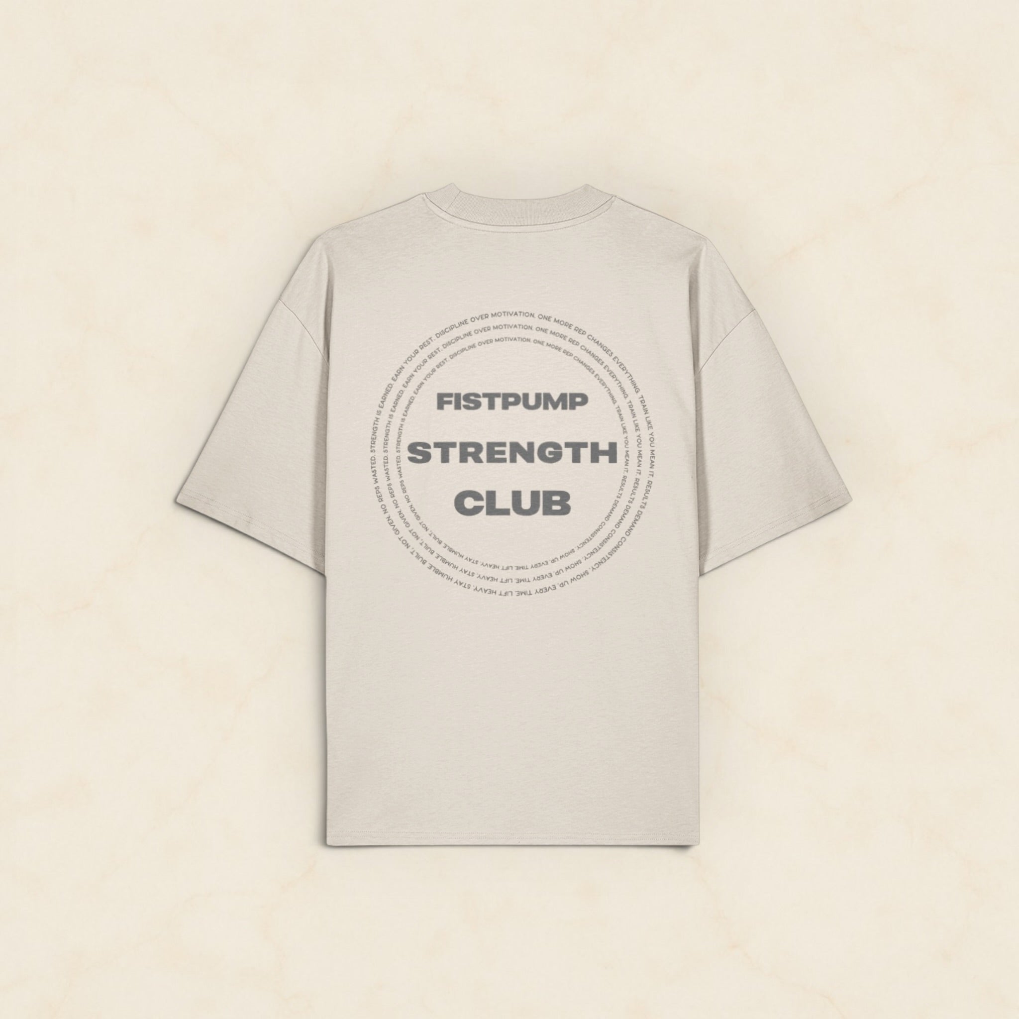 OVERSIZED Tee - FISTPUMP Strength Club