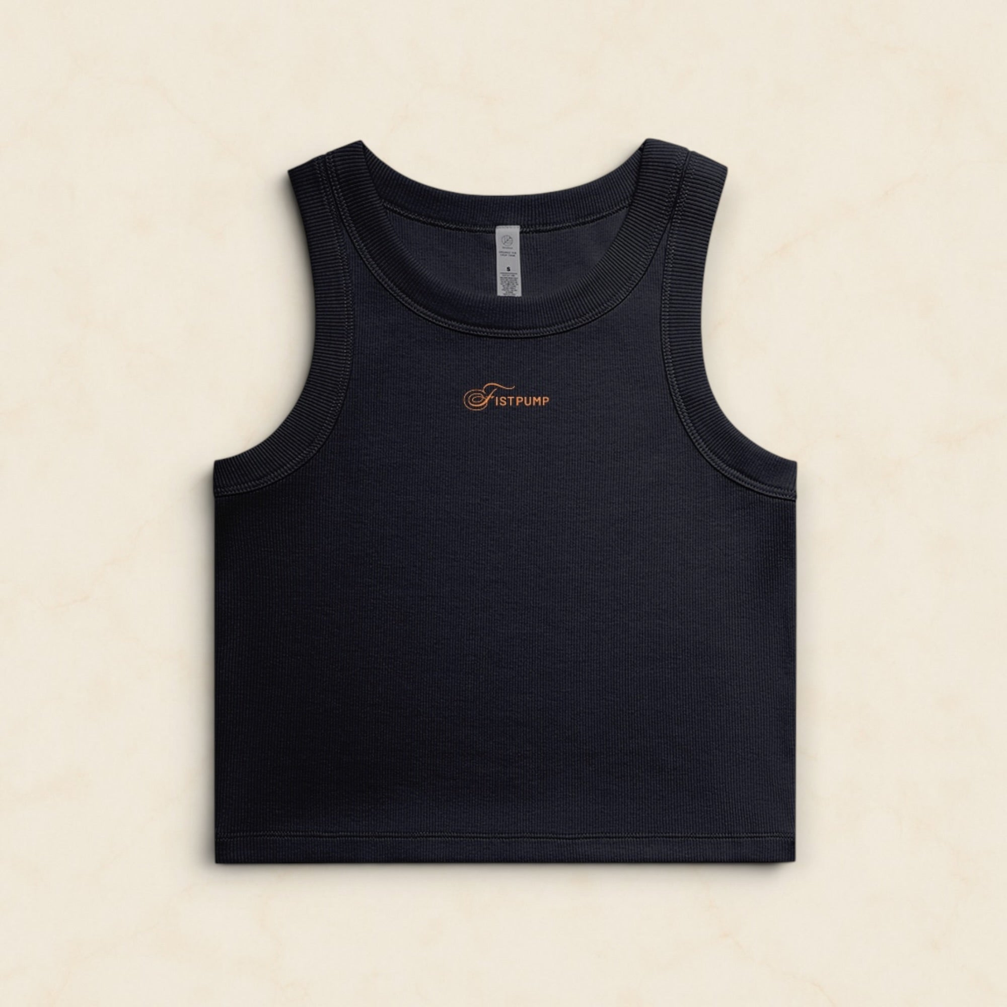 Organic Rib Crop Tank