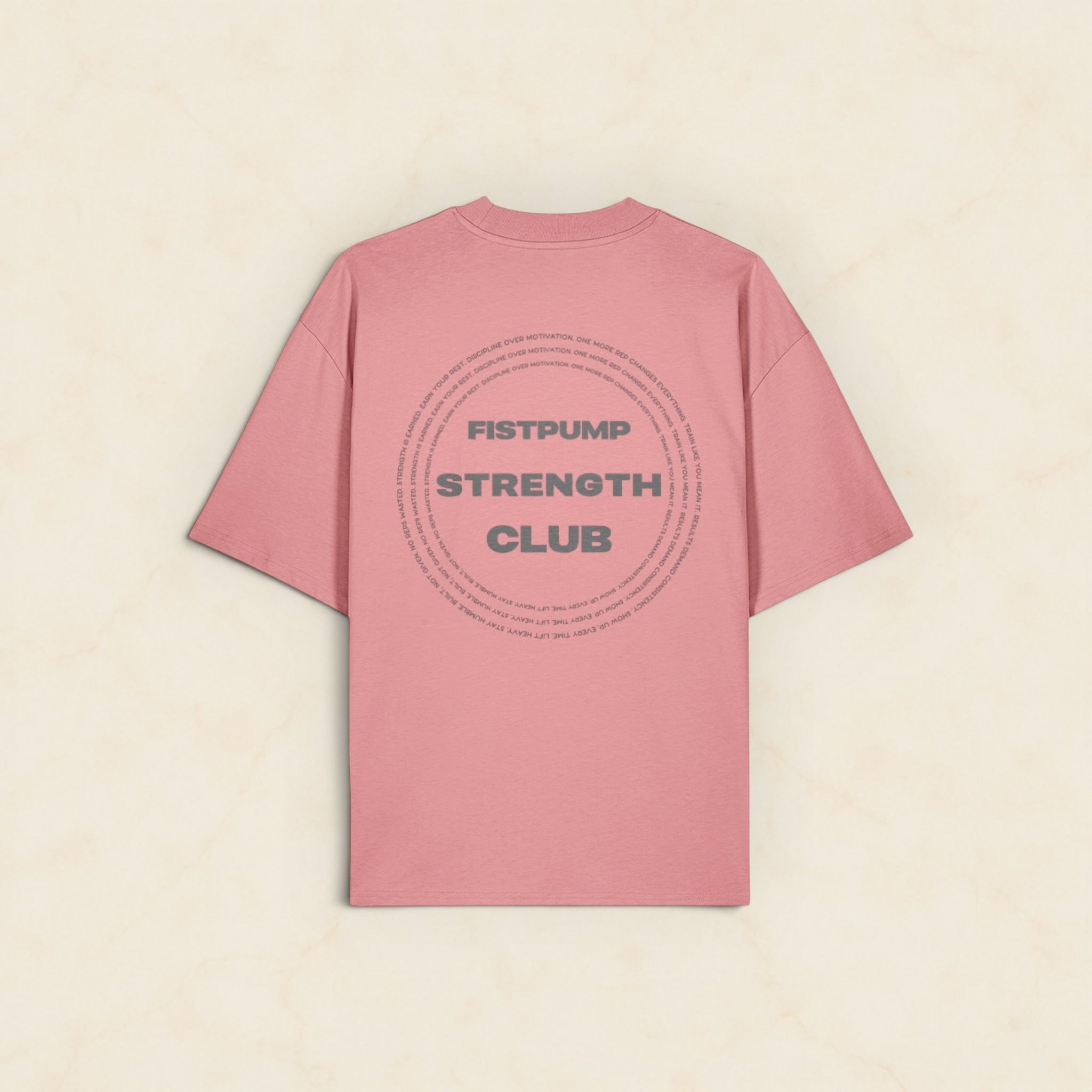 OVERSIZED Tee - FISTPUMP Strength Club