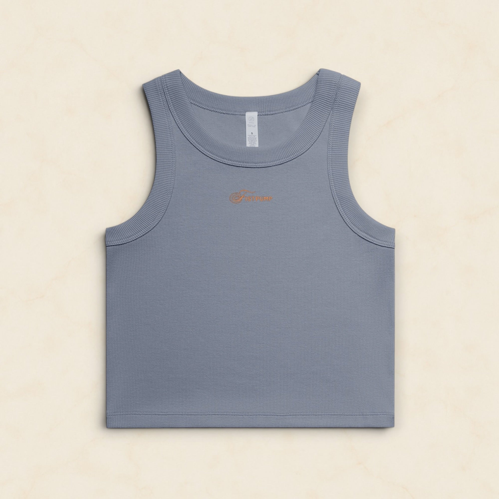Organic Rib Crop Tank
