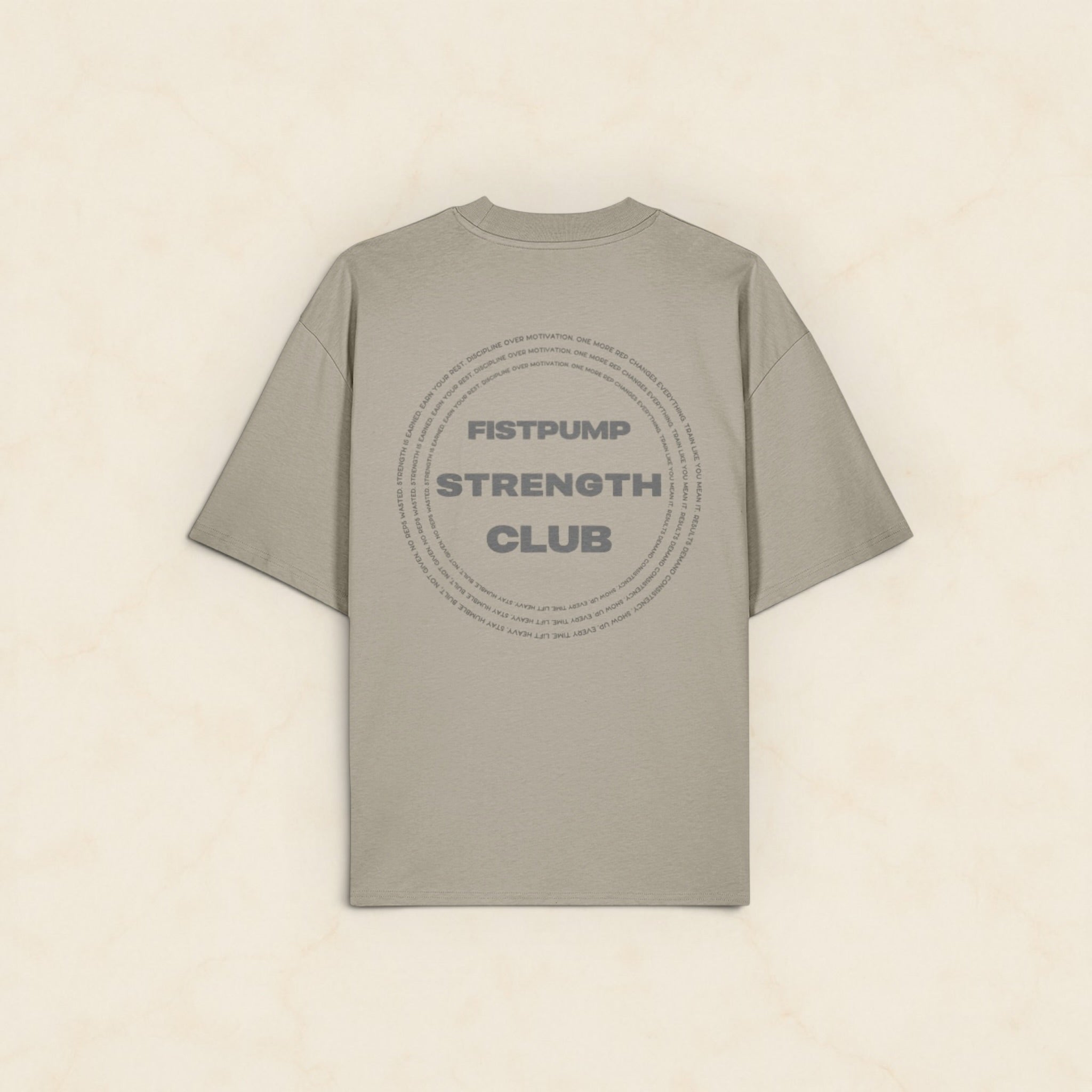 OVERSIZED Tee - FISTPUMP Strength Club