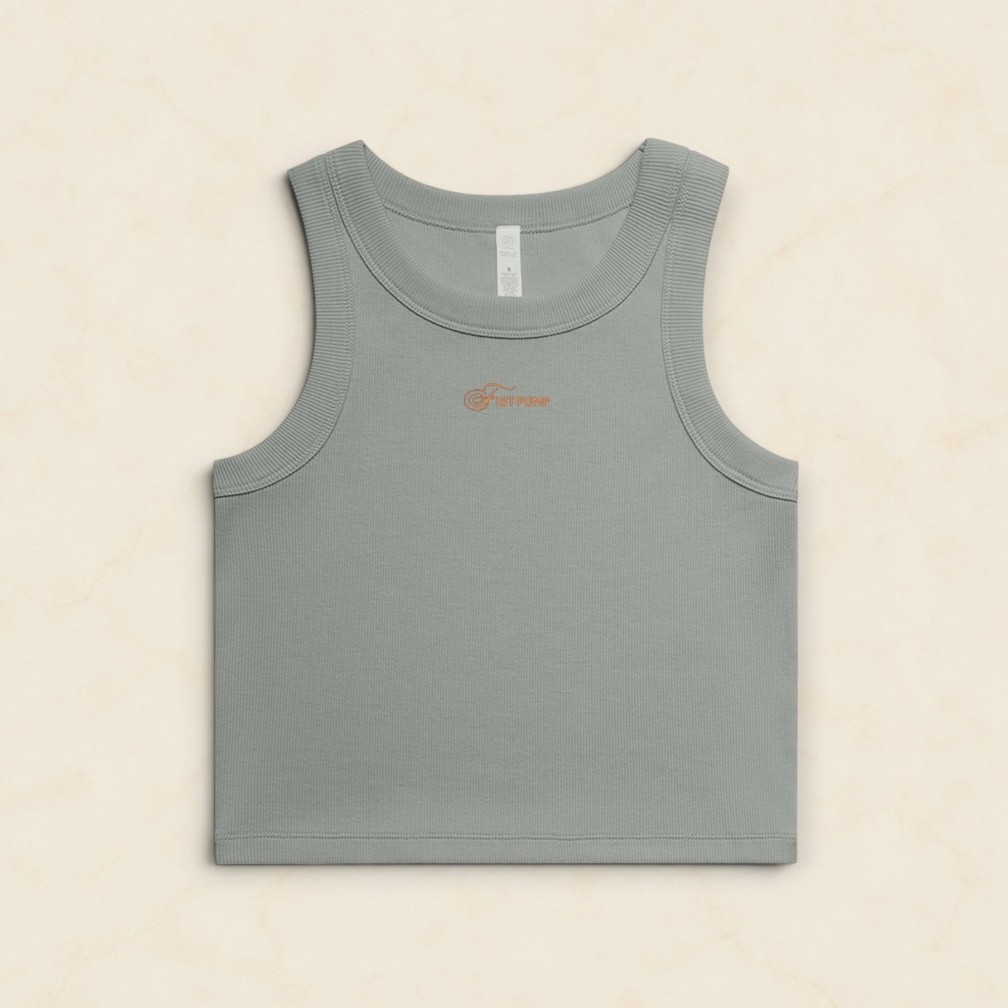 Organic Rib Crop Tank