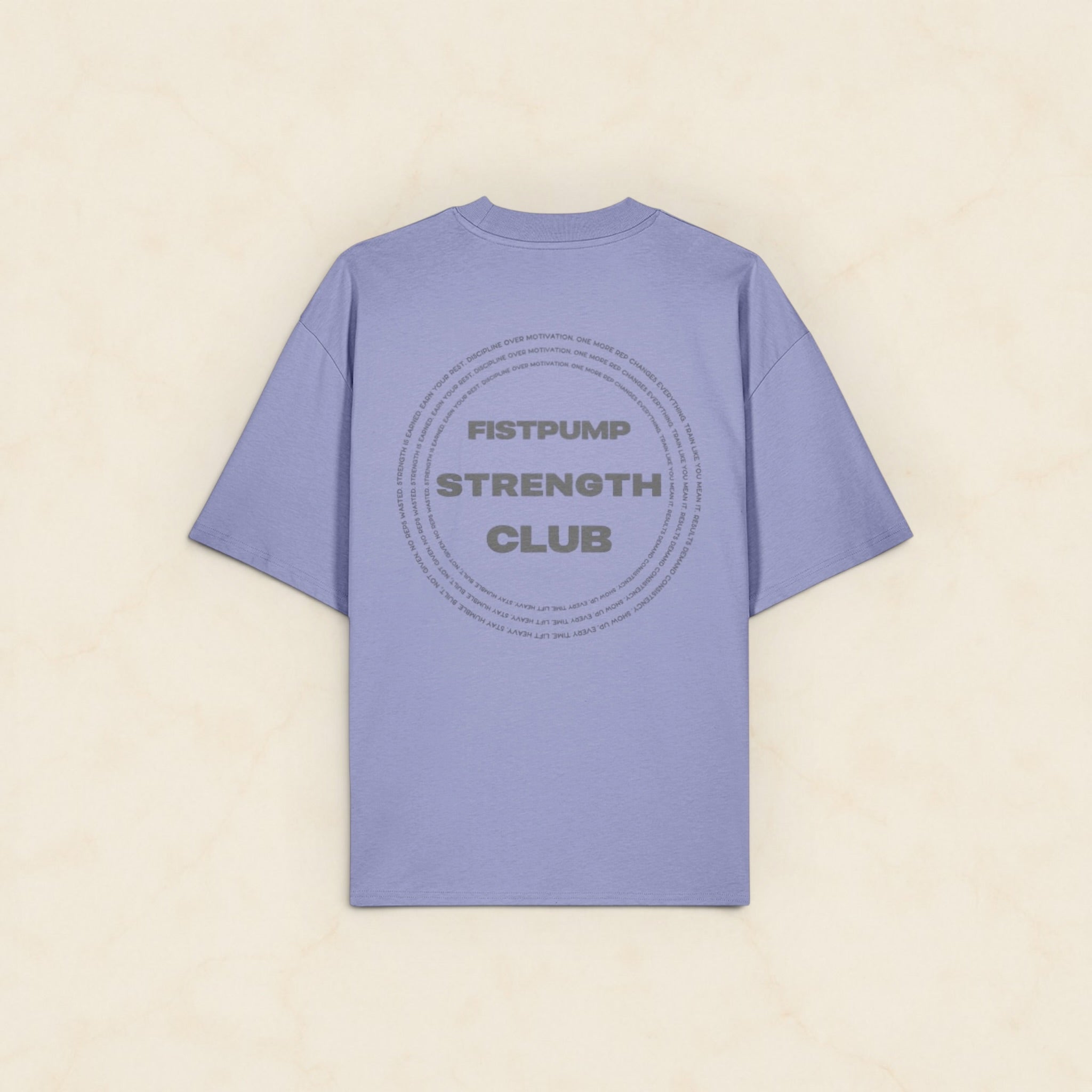 OVERSIZED Tee - FISTPUMP Strength Club