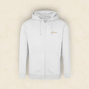 Zipped Hoodie - Gold Logo