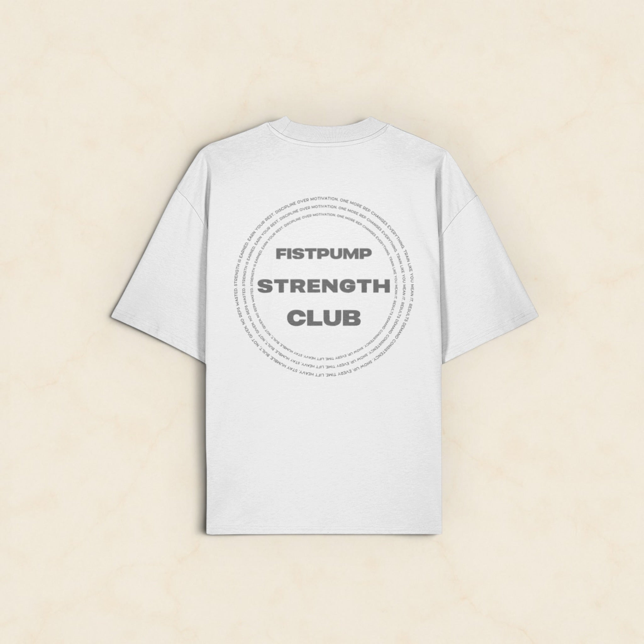 OVERSIZED Tee - FISTPUMP Strength Club