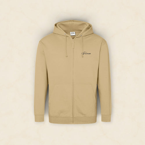 Zip Hoodie - Black Logo