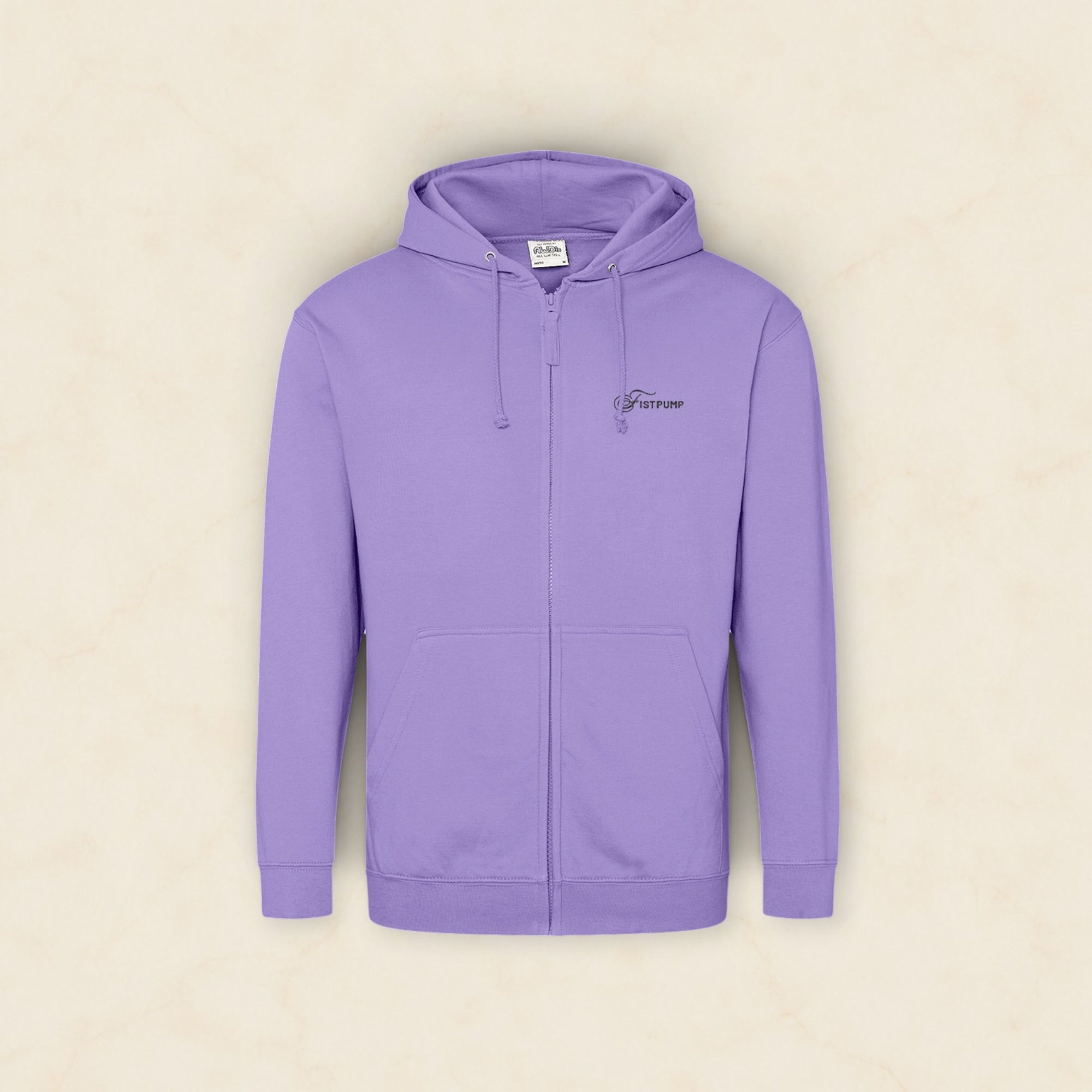 Zip Hoodie - Black Logo