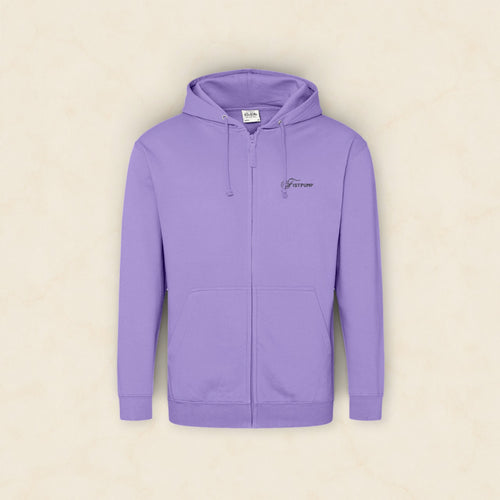 Zip Hoodie - Black Logo
