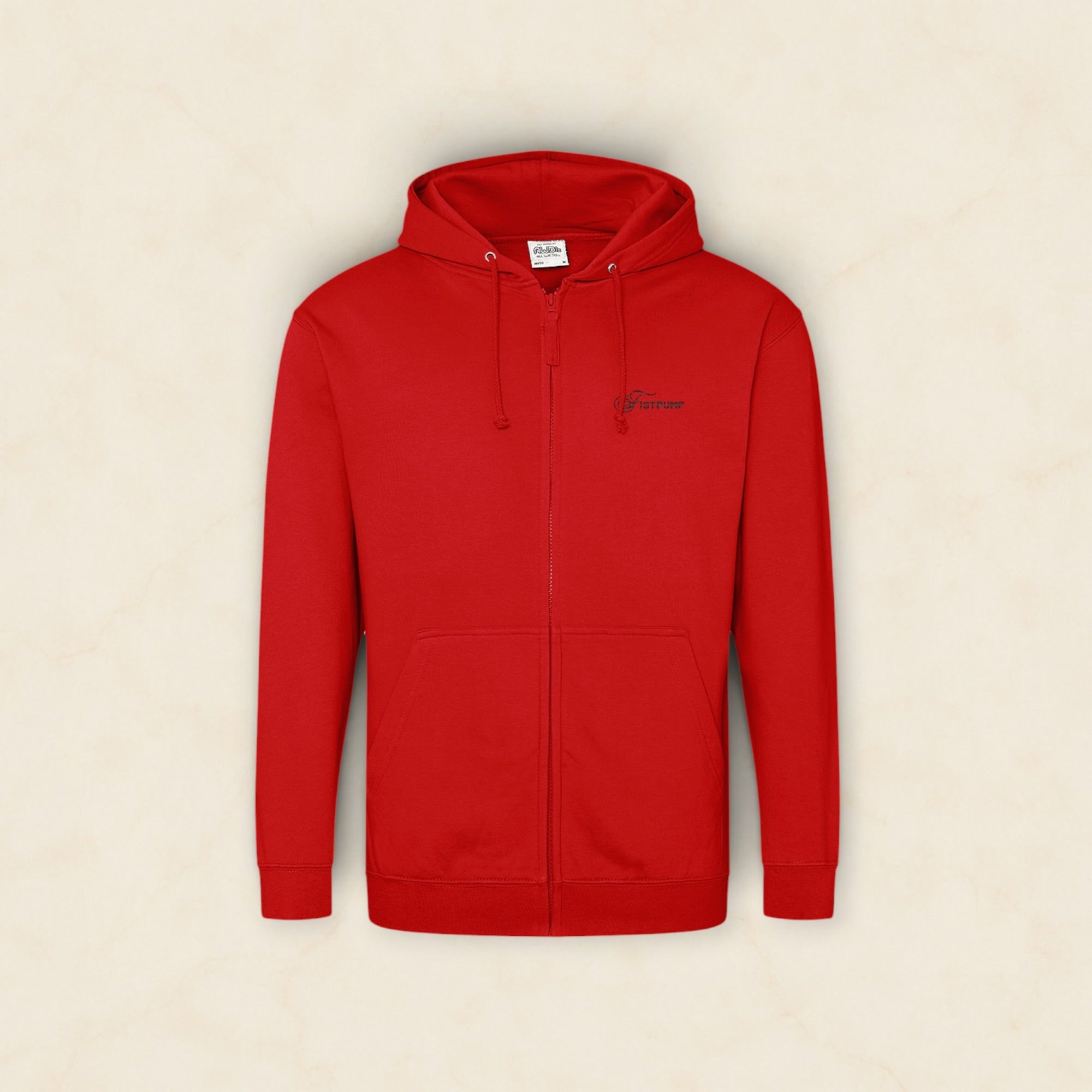 Zip Hoodie - Black Logo