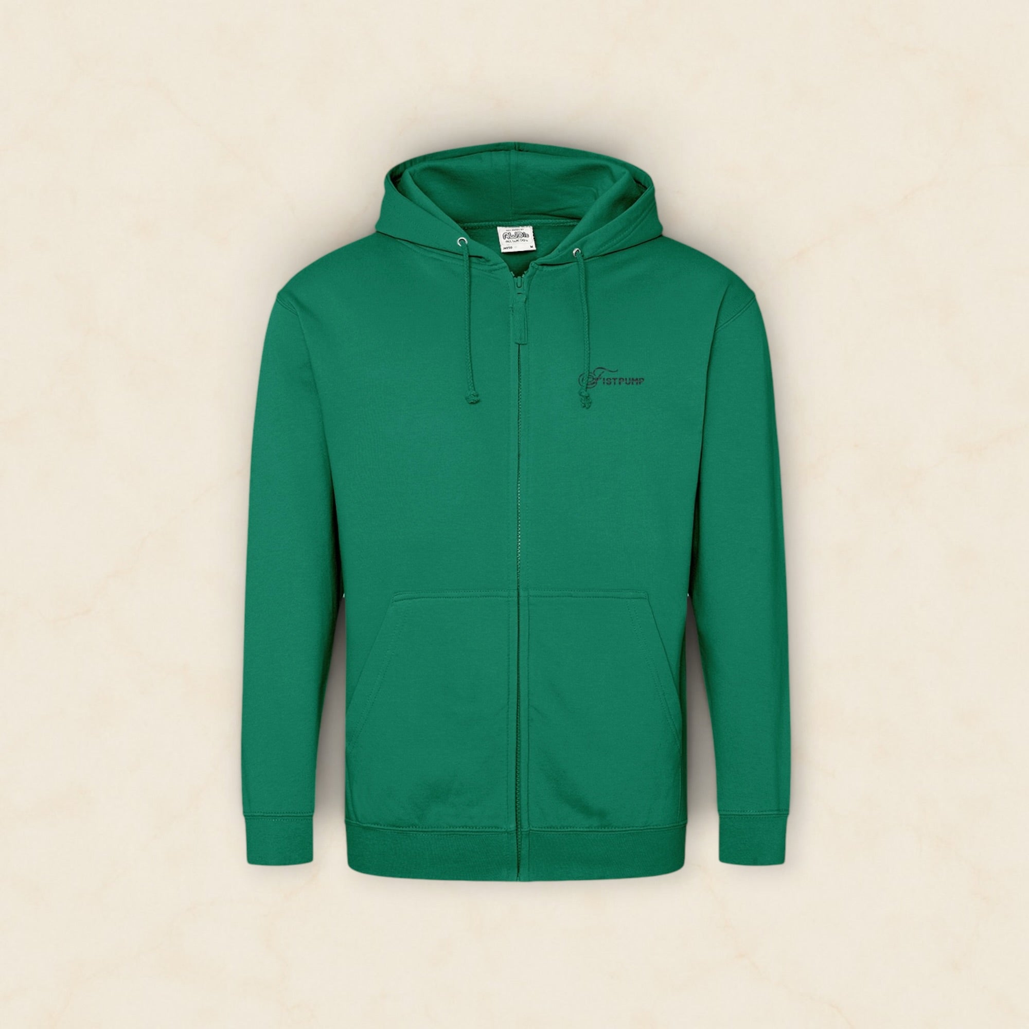 Zip Hoodie - Black Logo