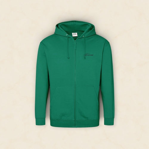 Zip Hoodie - Black Logo