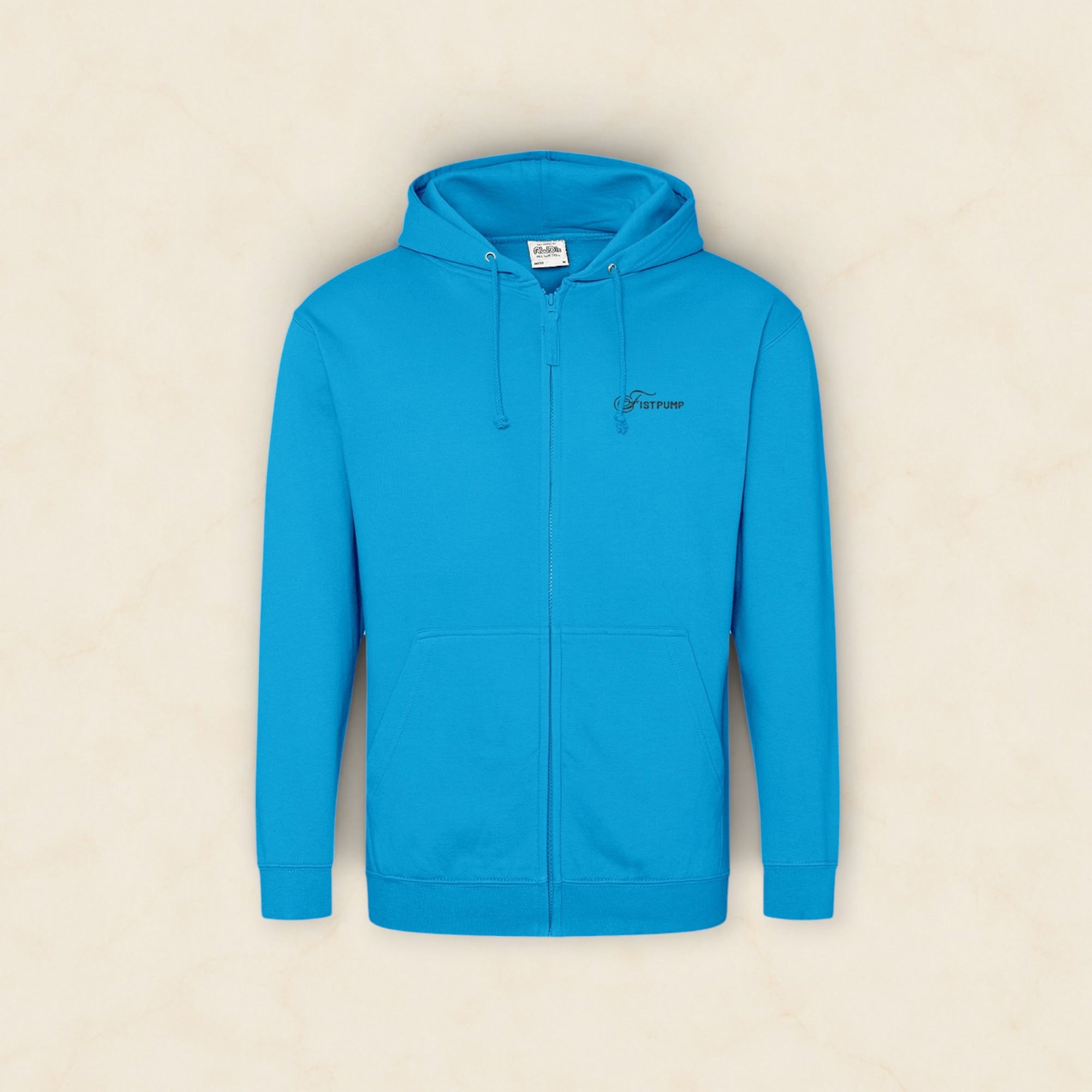 Zip Hoodie - Black Logo