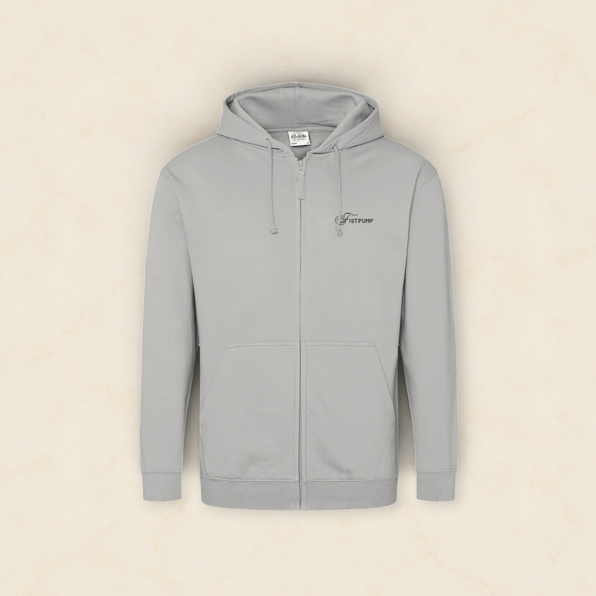 Zip Hoodie - Black Logo
