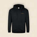 Zipped Hoodie - Gold Logo