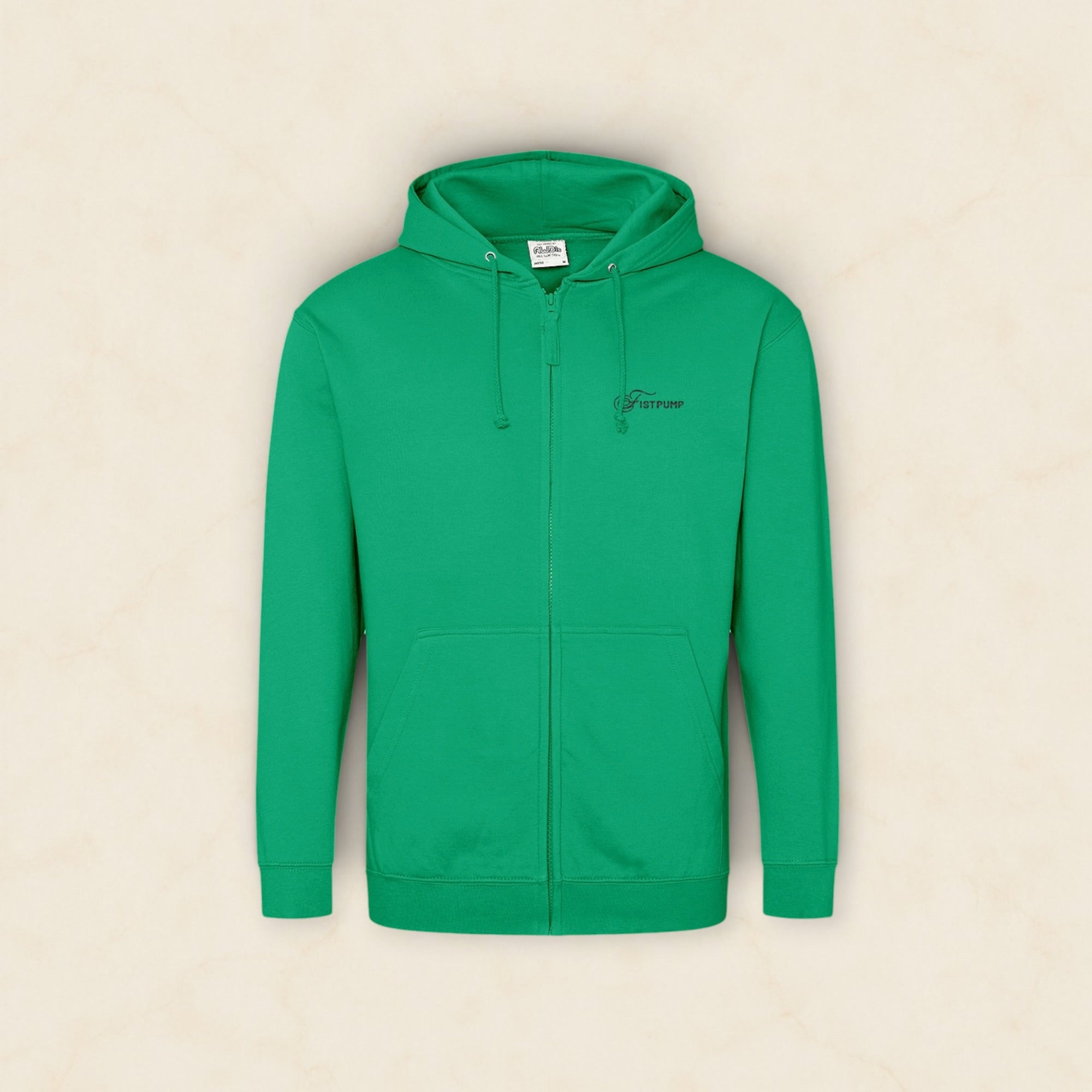 Zip Hoodie - Black Logo