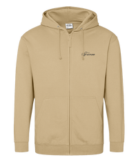 Zip Hoodie - Black Logo