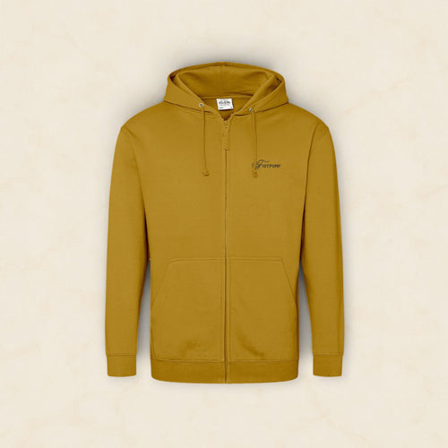 Zip Hoodie - Black Logo