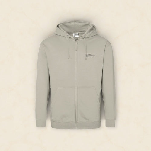 Zip Hoodie - Black Logo