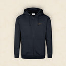 Zipped Hoodie - Gold Logo