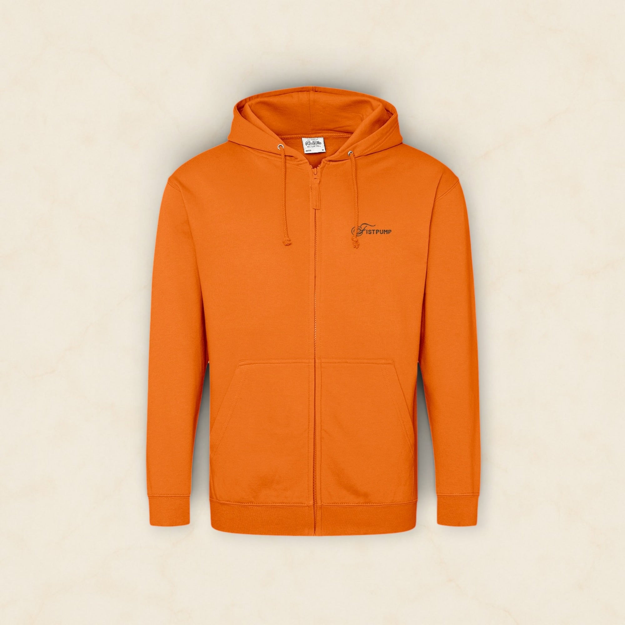 Zip Hoodie - Black Logo