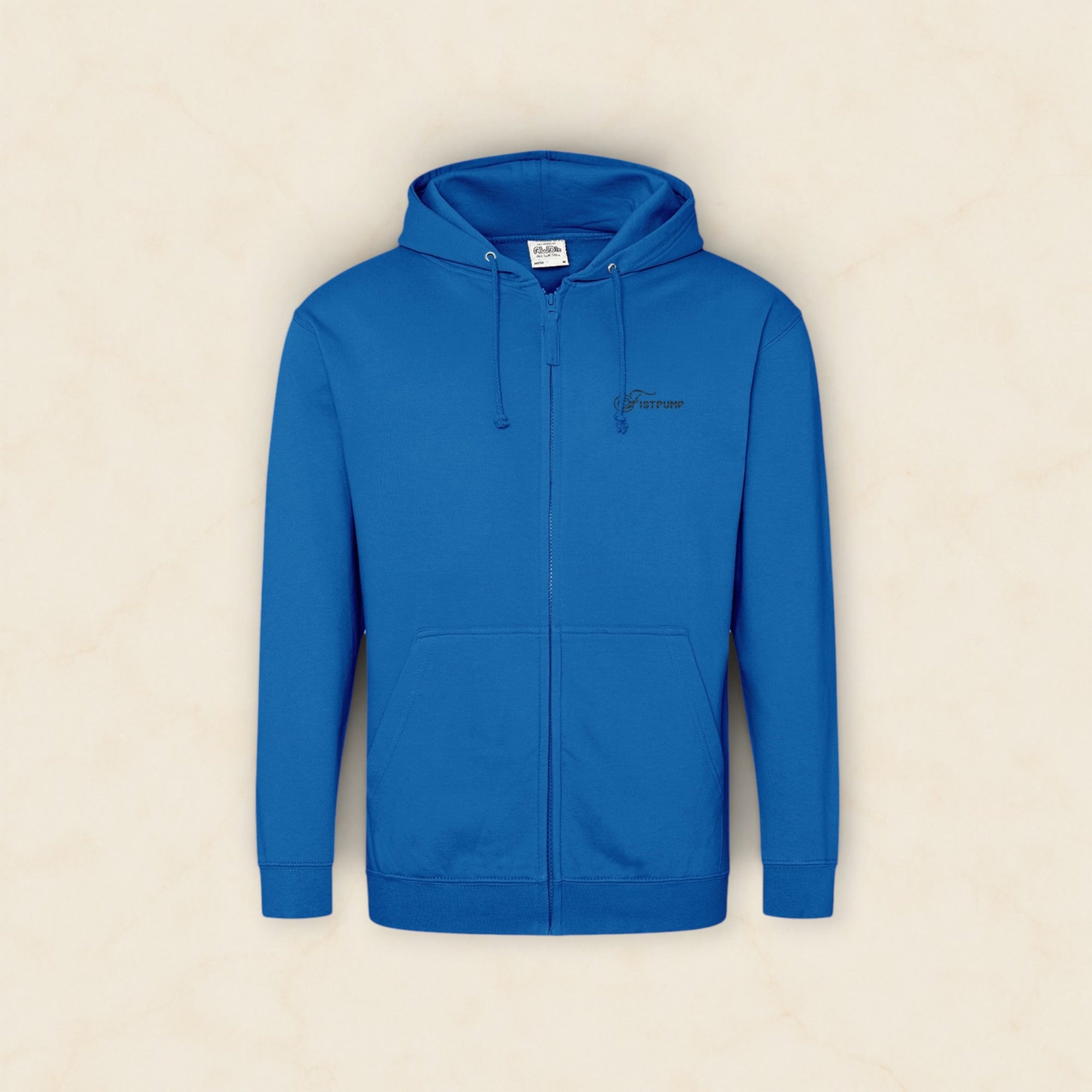 Zip Hoodie - Black Logo