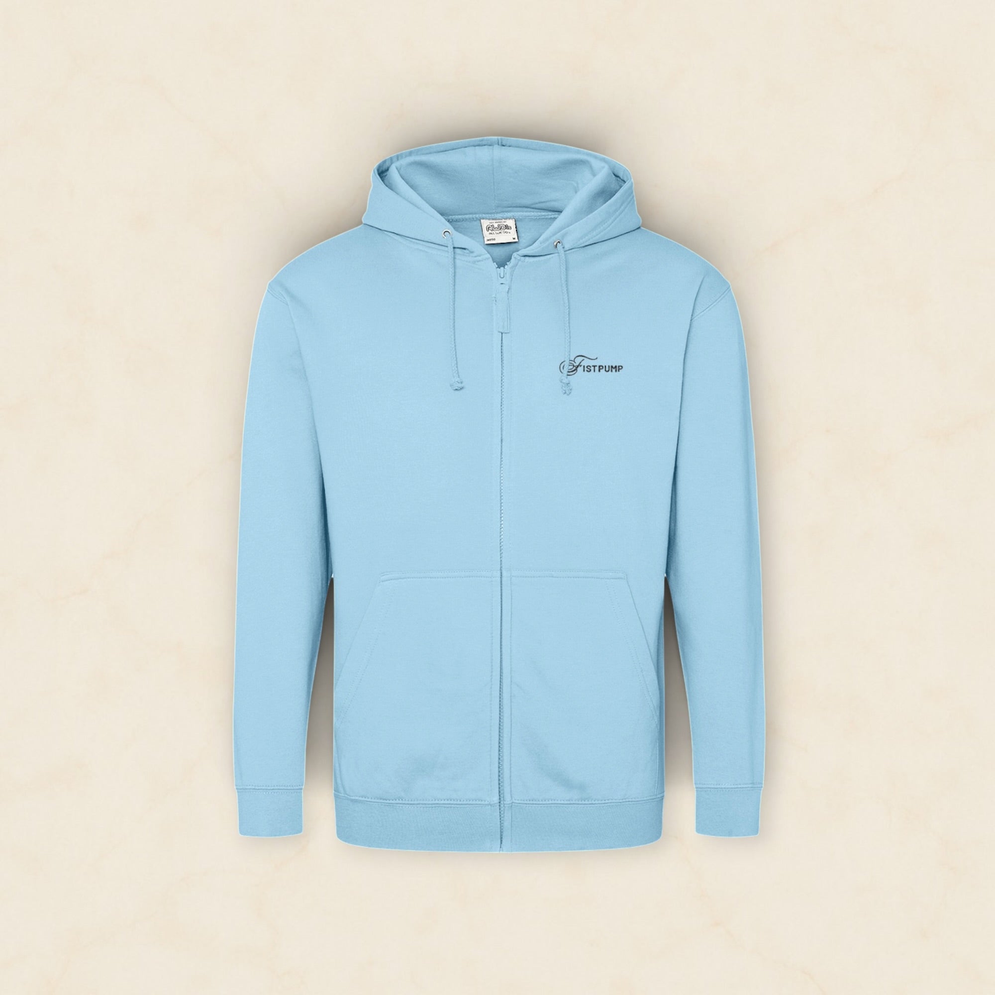 Zip Hoodie - Black Logo