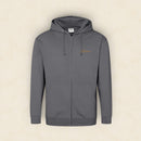 Zipped Hoodie - Gold Logo
