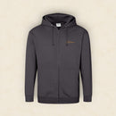 Zipped Hoodie - Gold Logo