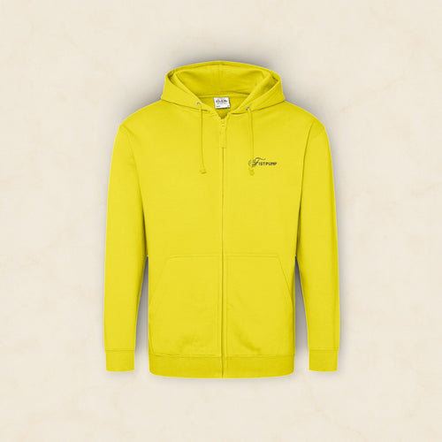 Zip Hoodie - Black Logo